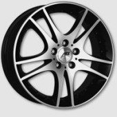 AEZ Intenso dark, Black matt/polished, 7x16, 5x100, 35, hlin�kov� disky