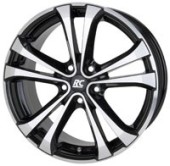 BROCK RC17 SGVP, Le�t�n� + �ern� lesk, 7.5x17, 5x114.3, 38, hlin�kov� disky