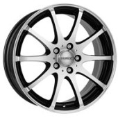 DEZENT V dark, Black/polished, 5.5x14, 5x100, 32, hlin�kov� disky