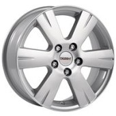 DEZENT Y, St��brn�, 6.5x16, 5x100, 40, hlin�kov� disky