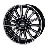 RIAL Ravenna, Le�t�n� �eln� plocha + �ern�, 8x17, 5x112, 35, hlin�kov� disky