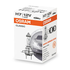 Box žárovek OSRAM  H7 12V