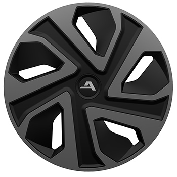 poklice Oslo černo/&scaron;ed&aacute; 16"