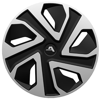 poklice Oslo černo/stř&iacute;brn&aacute; 14"