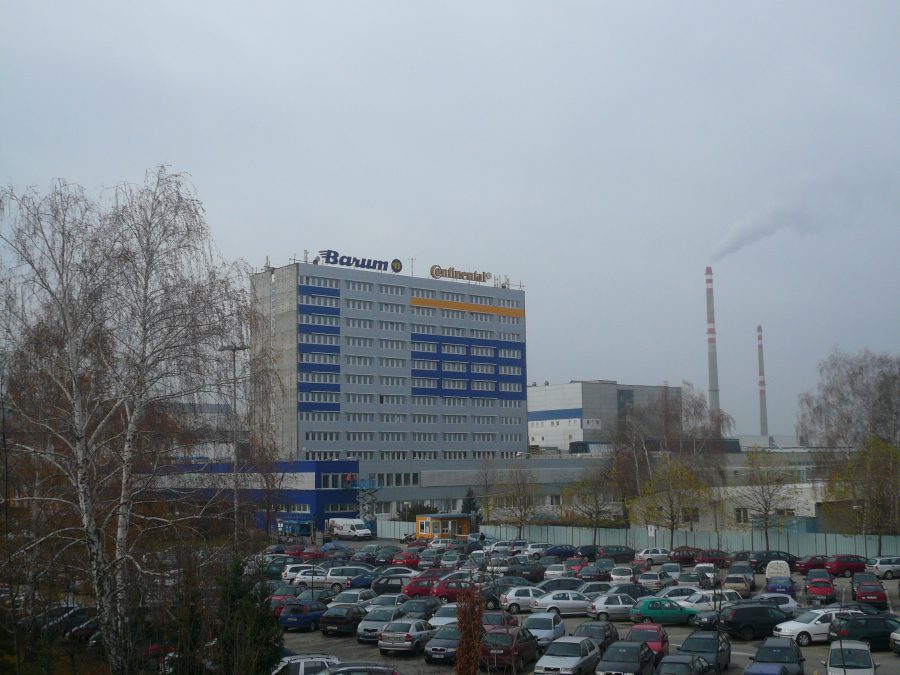 Továreň Barum v Otrokoviciach