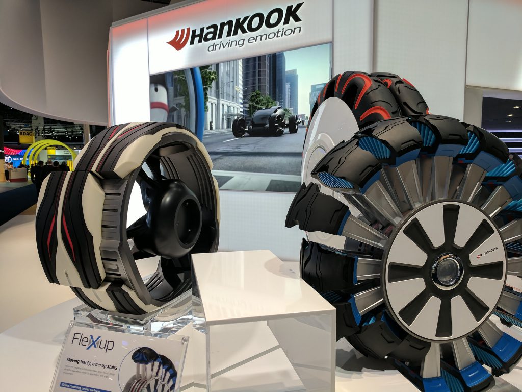 Prototypy pneumatík Hankook