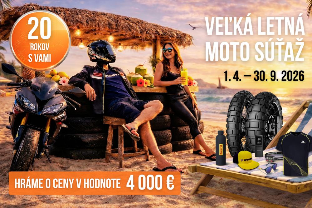 Veľk&aacute; letn&aacute; moto s&uacute;ťaž s AZ pneu