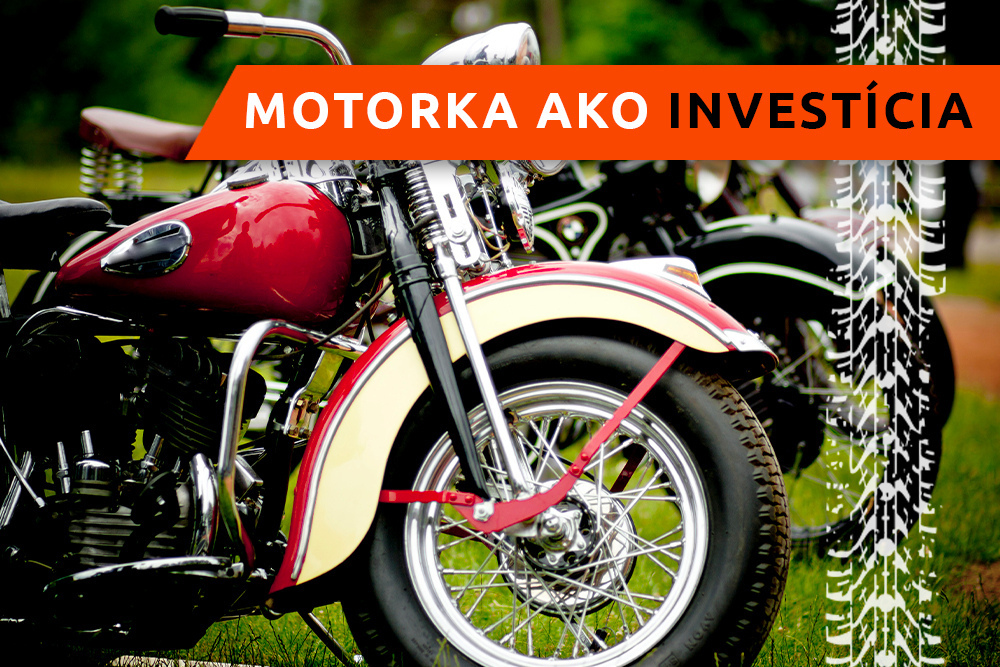 Luxusný motocykel na výstave