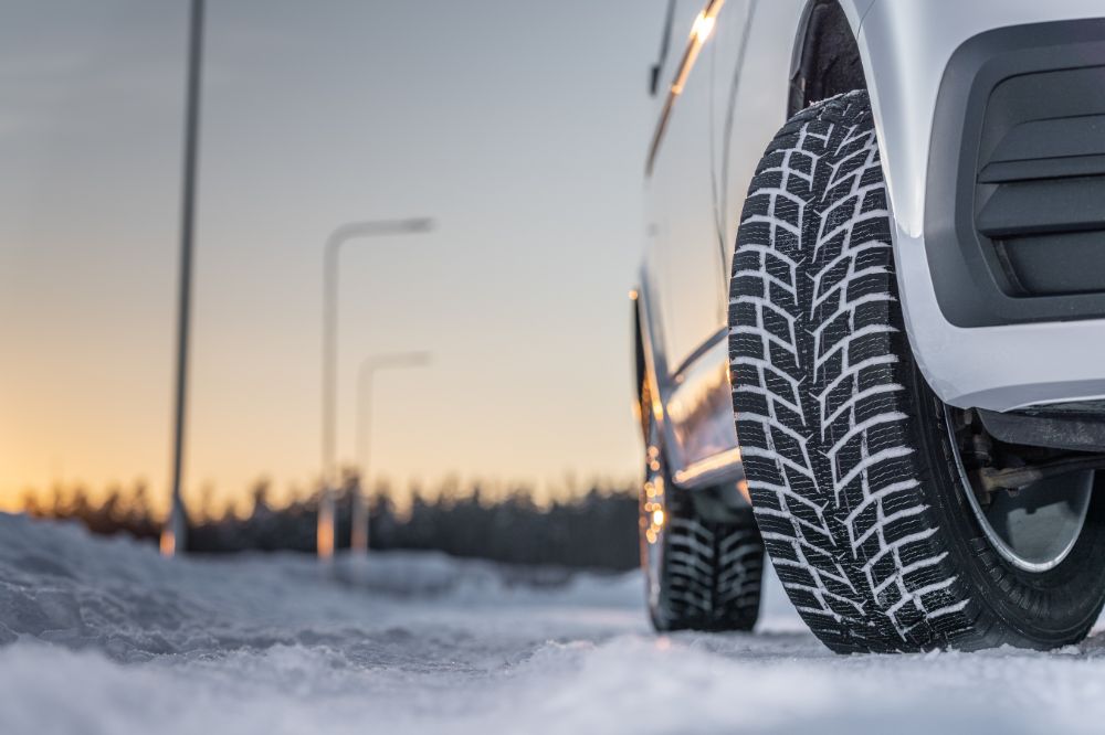 Detail zimnej pneumatiky pre dodávky Nokian Tyres Snowproof C