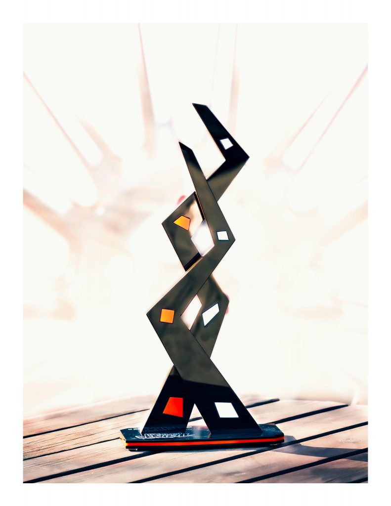 Fotografia Plachého plakety pre prvého na Plachého prémii 800 m