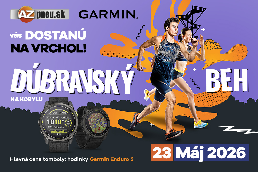 Hodinky Garmin Enduro 3 ako hlavn&aacute; cena tomboly na AZ pneu Vertical 2026
