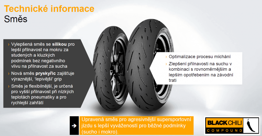 Technický popis zmesi novinky Continental ContiSportAttack 5
