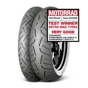 Klasické pretekárske moto pneumatiky Continental ContiRaceAttack 3 CR sa stali víťazom testu