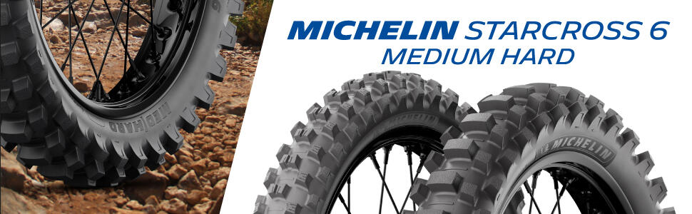 Motokrosové pneumatiky Michelin StarCross 6 Medium Hard
