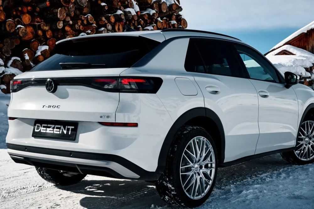 VW T-Roc s diskami DEZENT KY silver